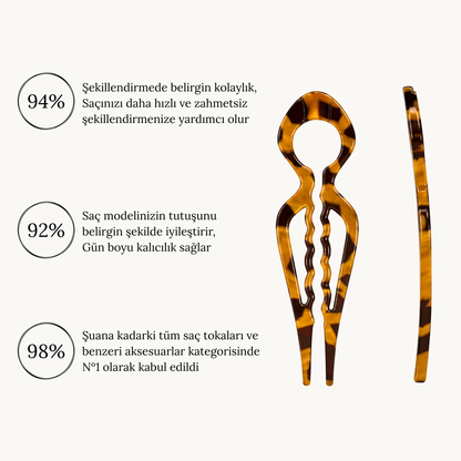 Nº1 Prestige HairPin – İmza Koleksiyonu (2+1'li Set)