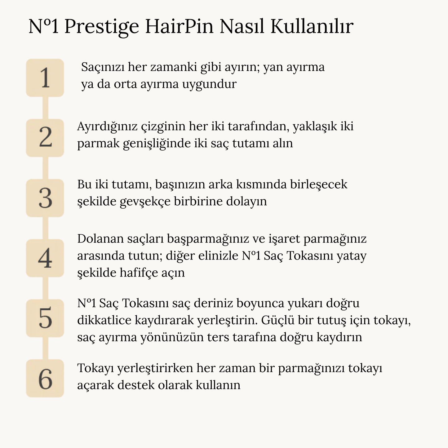 Nº1 Prestige HairPin – İmza Koleksiyonu (2+1'li Set)